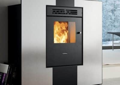 Compact poele au pellet stove italy