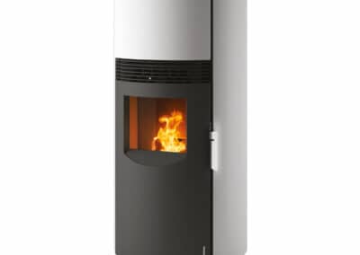 poele alaska par stove italy maison henneton gris clair