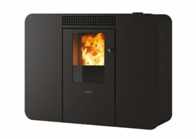 poele pellet stove italy elegance noir