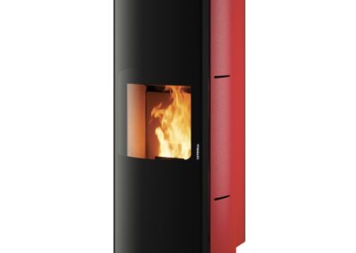 poele oto plus stove italy rouge bordeaux